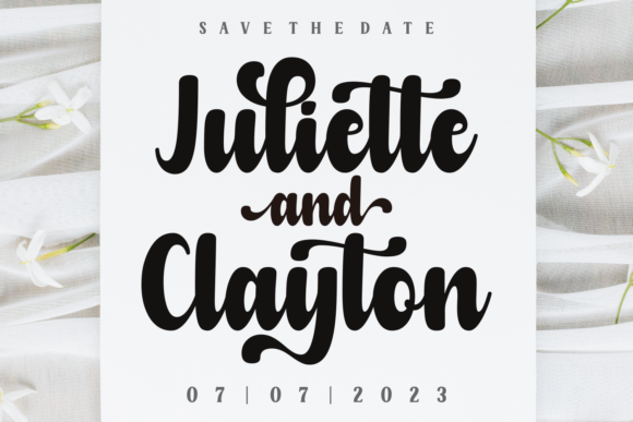 Milklatte Font Poster 2