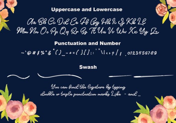 Milky Font Poster 5