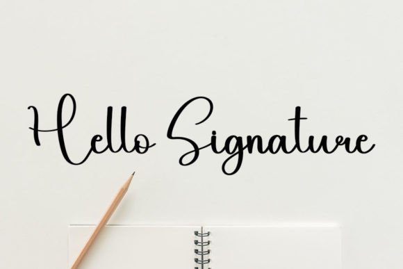 Milky Font Poster 2