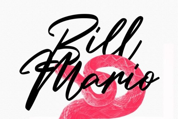 Millie Bobby Font Poster 6