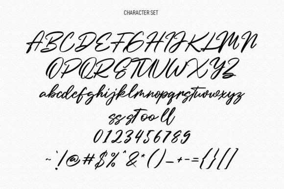 Millie Bobby Font Poster 8