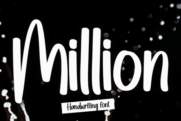 Million Font Poster 1
