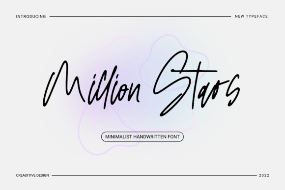 Million Stars Font