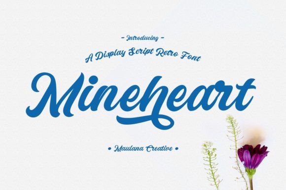 Mineheart Font Poster 1