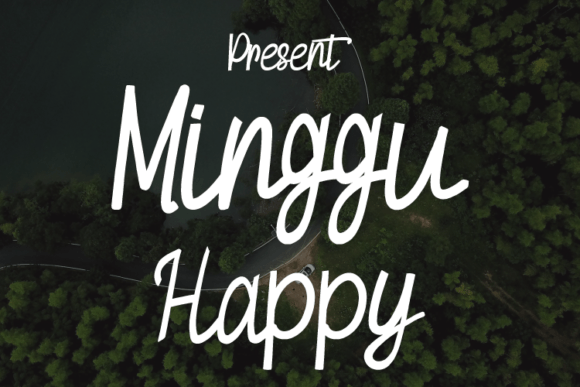 Minggu Happy Font