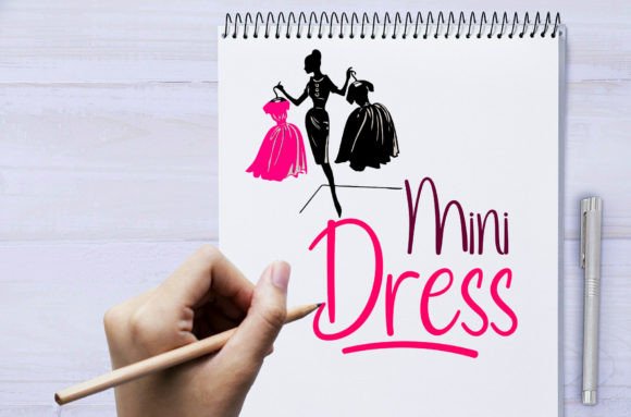 Mini Dress Font