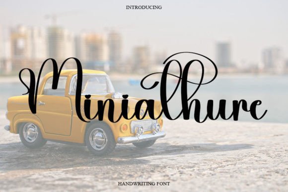 Miniathure Font Poster 1