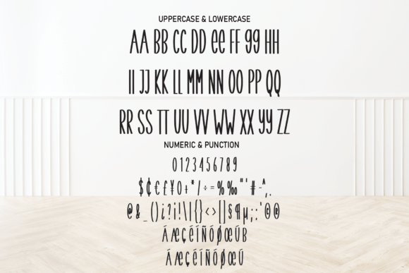 Minihome Font Poster 7