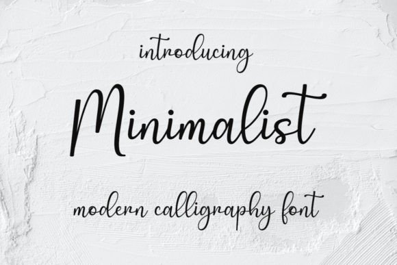 Minimalist Font