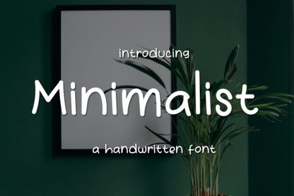 Minimalist Font