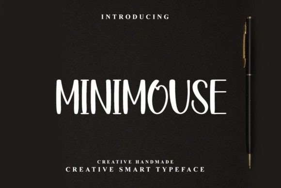 Minimouse Font Poster 1