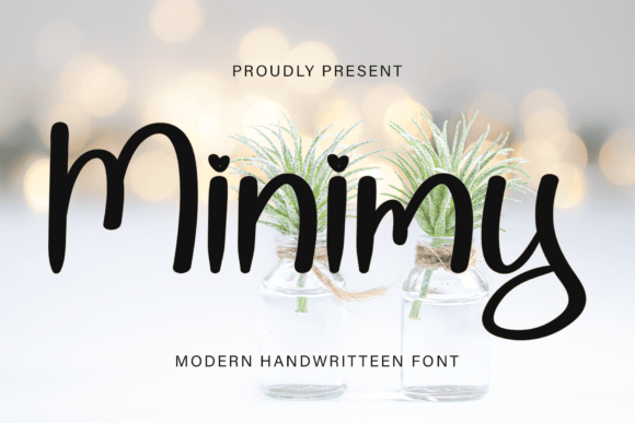 Minimy Font Poster 1