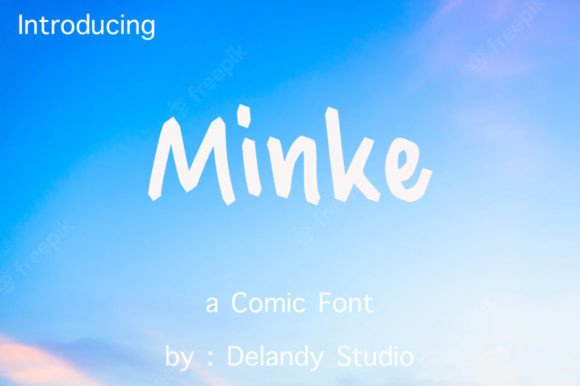 Minke Font Poster 1