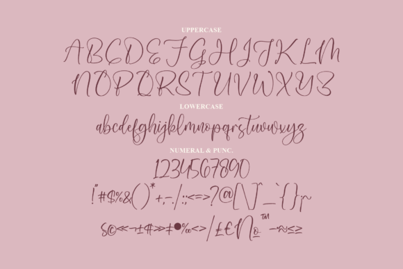 Mirabela Font Poster 13
