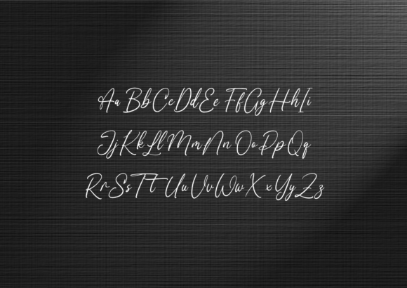 Mirabella Modern Signature Font Poster 8