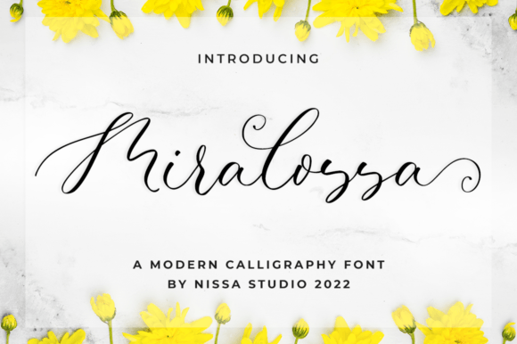 Miralossa Font Poster 1