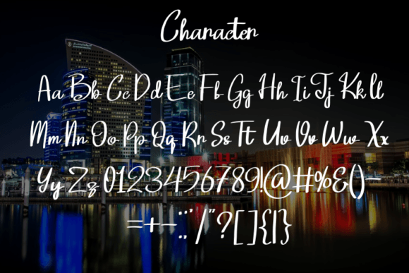 Miscity Font Poster 3