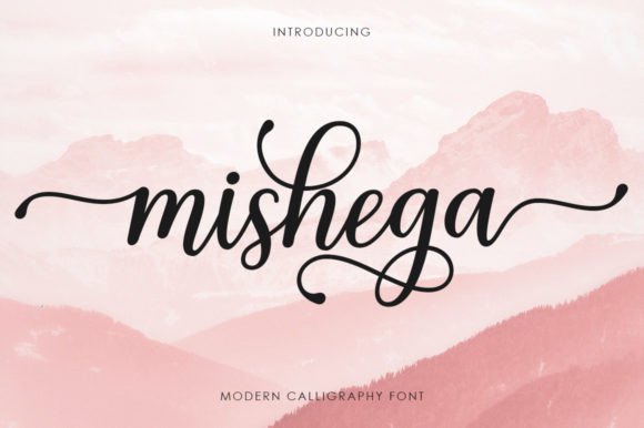 Mishega Font Poster 1