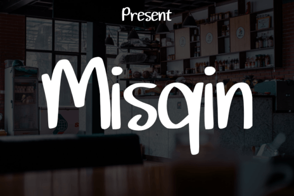 Misqin Font Poster 1