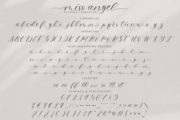 Miss Angel Font Poster 5
