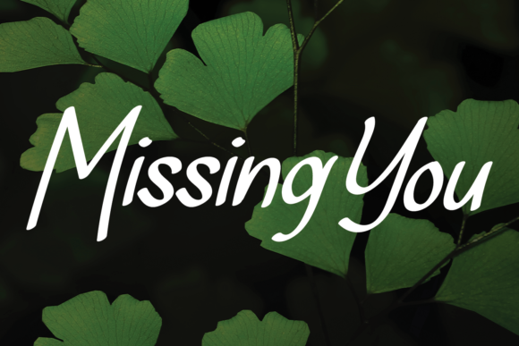 Missing You Font