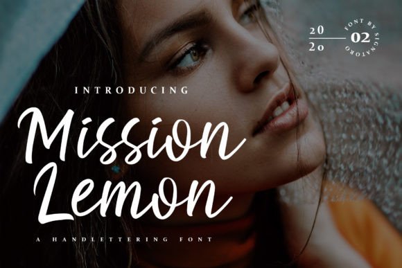 Mission Lemon Font Poster 1