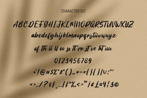 Misstho Font Poster 6