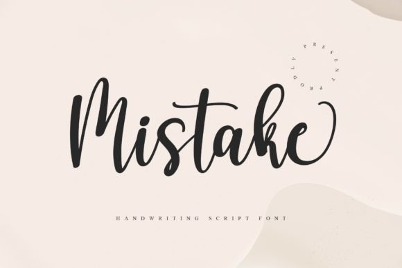 Mistake Font Poster 1