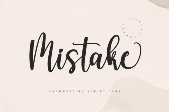 Mistake Font