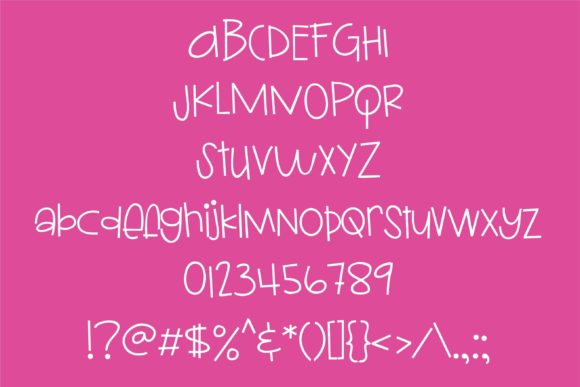 Mister Chicken Font Poster 2