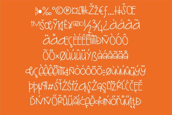 Mister Chicken Font Poster 3