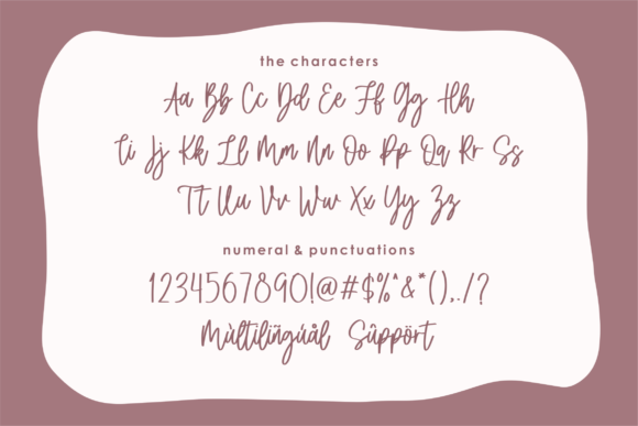 Mistigralley Font Poster 9