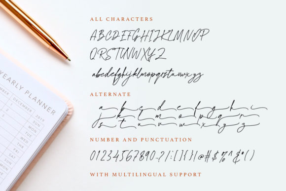 Mistograph Font Poster 4