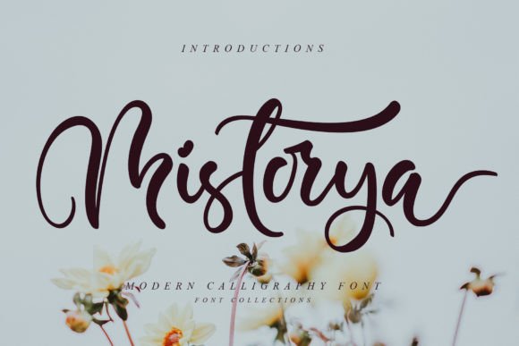 Mistorya Font Poster 1