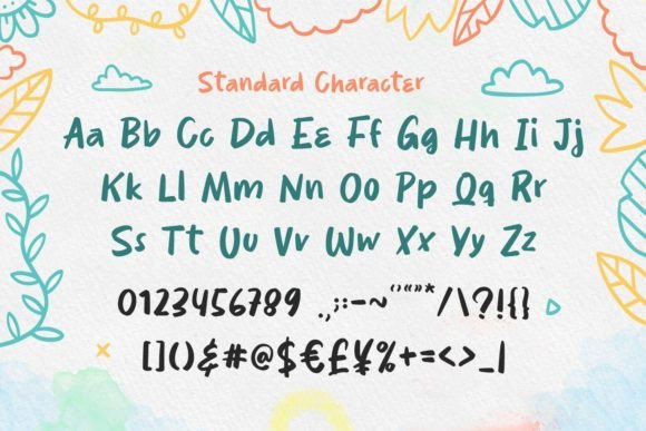Miyako Caroline Font Poster 4