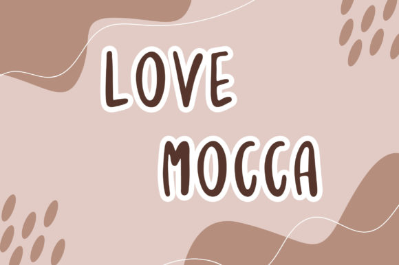 Mocca Font Poster 2