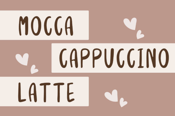 Mocca Font Poster 3