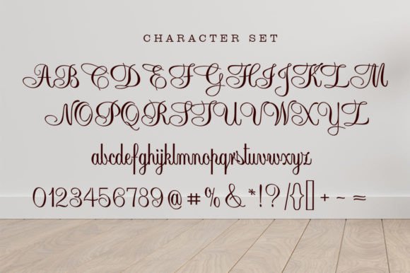 Modern Calligraphy Font Poster 5
