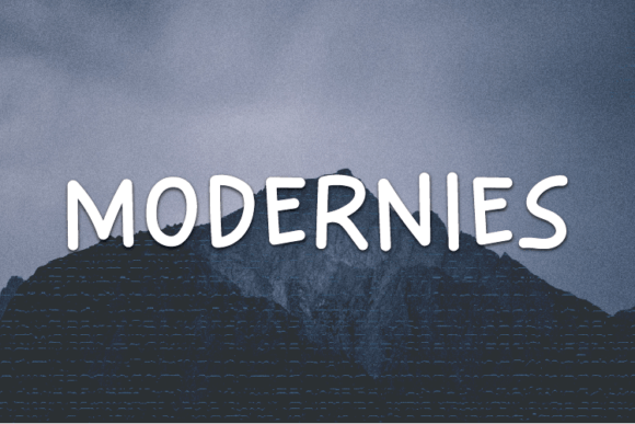 Modernies Font Poster 1