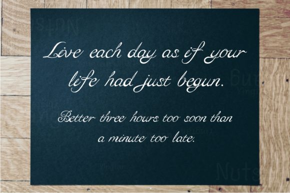 Modernline Font Poster 5