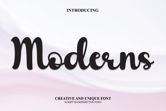 Moderns Font