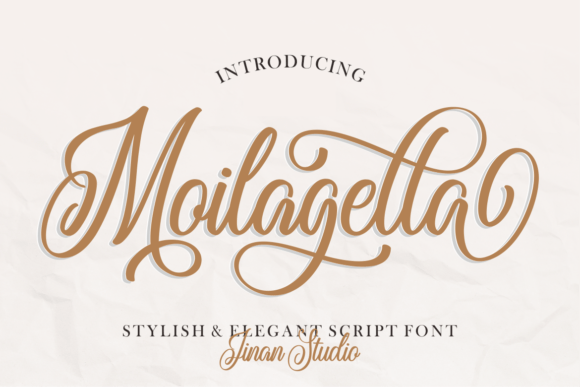 Moilagella Font Poster 1