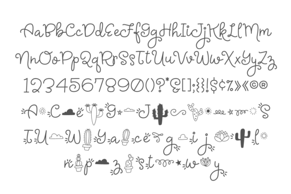 Mojave Font Poster 7