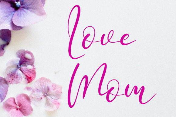 Mom Criteria Font Poster 3