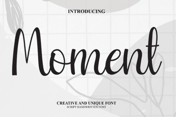 Moment Font