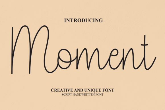 Moment Font