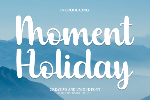 Moment Holiday Font