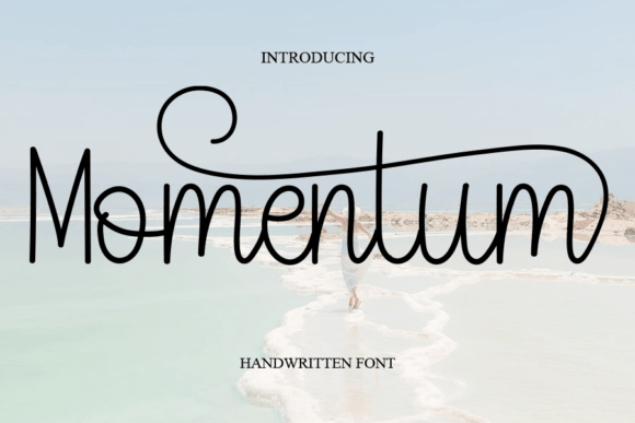 Momentum Font Poster 1