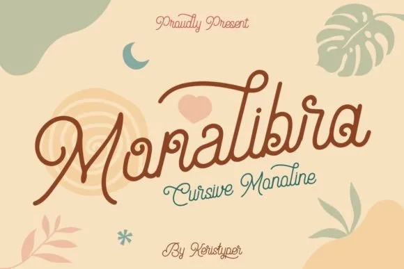Monalibra Font Monalibra Font Poster 1