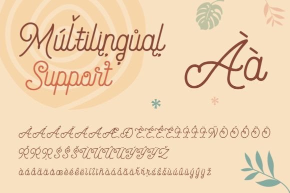 Monalibra Font Poster 10